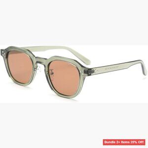 TR90 Polarized Square Sunglasses, Thick Frame, UV400 Protection, Unisex